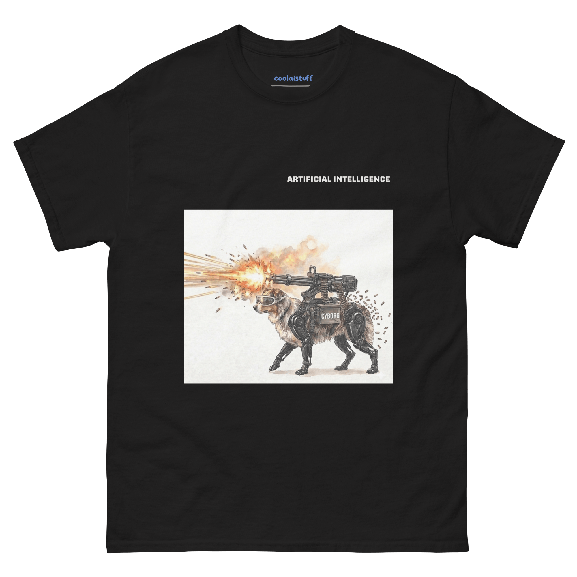 Cyborg Dog Tee
